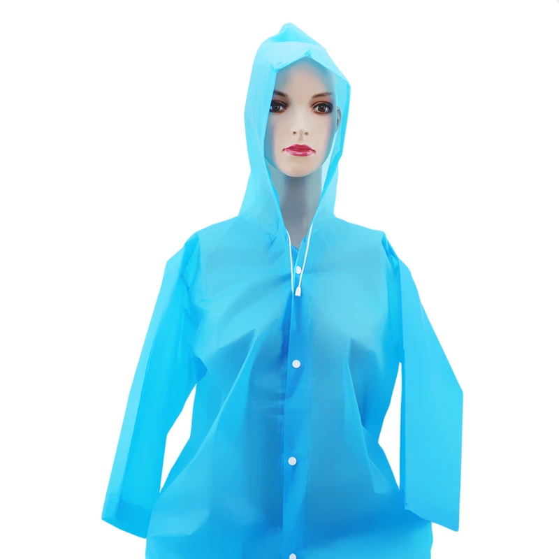 sky blue Однотонный водонепроницаемый дождевик для детей; плащ-дождевик для детей; дождевик; студенческое пончо; дождевик для детей - Цвет: sky blue