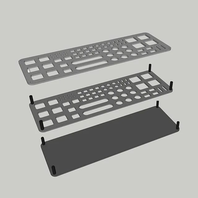 Plastic Parts Shelf Placing Rack Plastic Tool Storage Suitable for Gundam DIY Model Making Accessories of Model 5