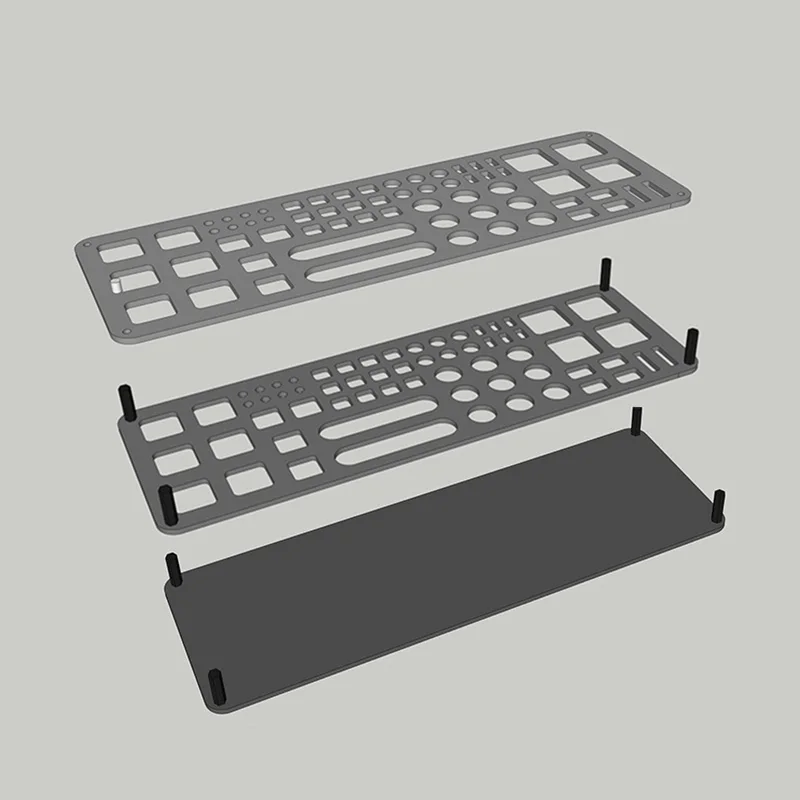 Plastic Parts Shelf Placing Rack Plastic Tool Storage Suitable For DIY Model Making Accessories of Model 5