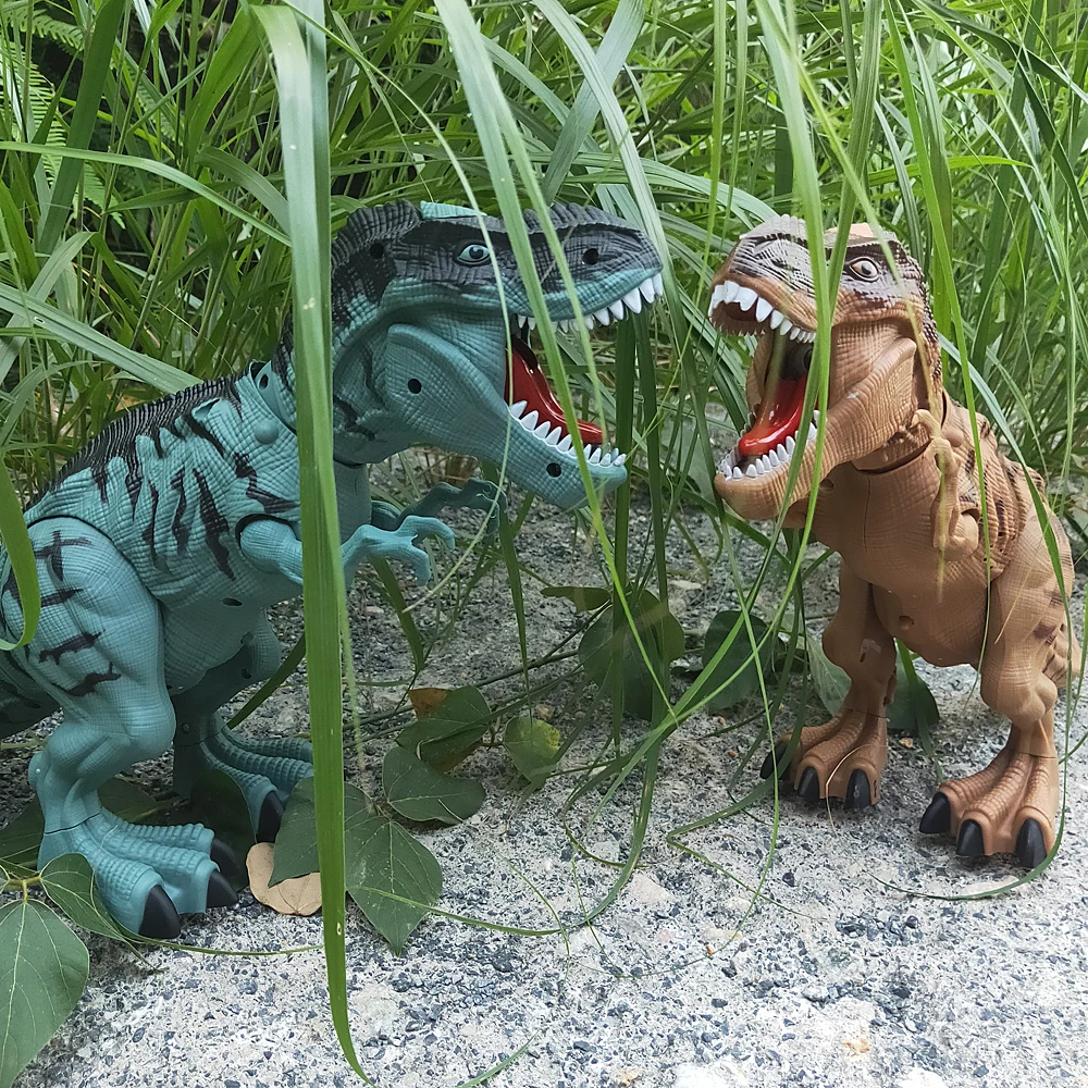 Dinosaur Toy Kids Electric Walking Spray Lay Eggs Dinosaur Robot With Light Sound  Music Mechanical Dinosaurs Model Toys Gifts 4