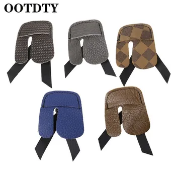 

Finger Guard Archery Shooting Arrow Compound Bow Practical Hands Protector Faux Leather Soft Thick Recurve Bow Accessories
