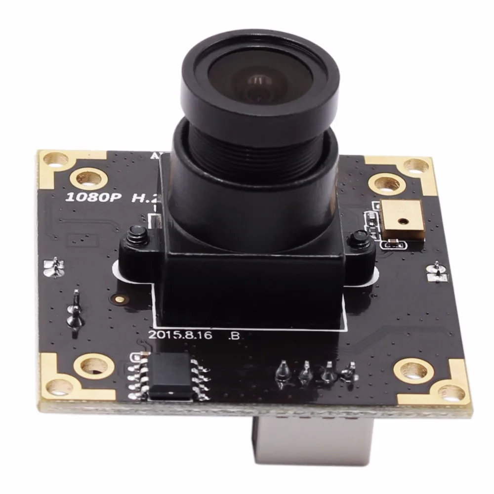 USB3MP01H-L28 ELP широкий daynamic мини-камера cmos модуль 100 градусов без искажений объектив USB 2,0 wdr камеры с аудио - Цвет: USB3MP01H-L28