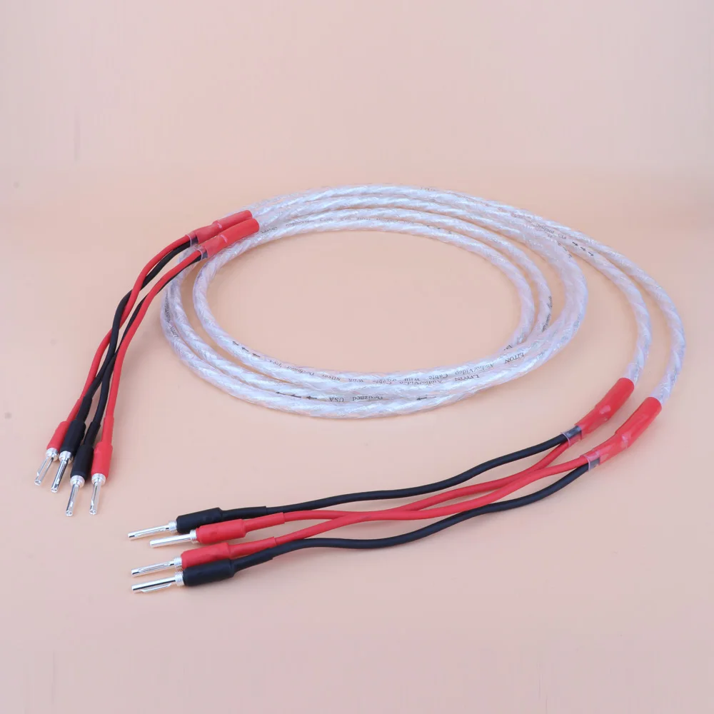 Yter Audiophile Hiend Hi Fi аудио разъем типа &quotбанан&quot AMP Кабель Динамика провод 3mm2 банан