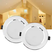 

3W-21W AC 110V 220V 85-264V LED Dimmable Recessed Ceiling Light Panel Downlight With Driver For Home Office Living Room