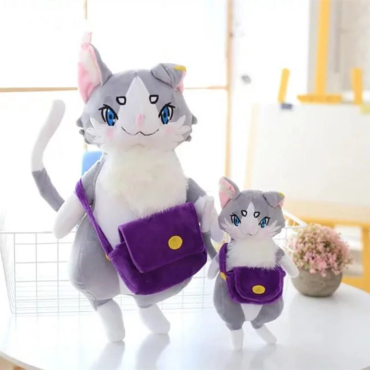 New ReZero kara Hajimeru Isekai Seikatsu Emilia Cat Ear Cape Cosplay Cloak with toys Only