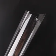 Толстый 5,3 шелк OPP пластиковая стеклянная бумага 50 букет цветок подарок прозрачная стеклянная бумага упаковочная бумага s Материал