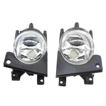 

1 Pair Left & Right Front Fog Light without Bulbs Replacement Kit for BMW E39 1999-2004