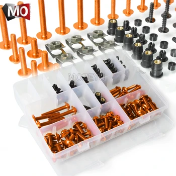 

Motorcycle Full Fairing Bolt Nuts Screws Clips Complete Set For KTM 1090 1190 390 ADVENTURE R 1290 Super Duke R GT 450 RALLY SMR