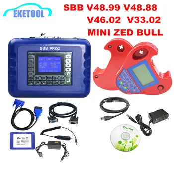 

SBB V48.99 V48.88 V33.02 V46.02 Auto Key Programming New Key Slica SBB 48.99 Auto Key Transponder Immobilizers Milti-Language