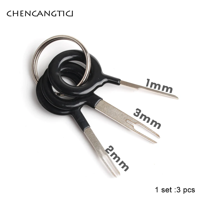 3/11/18 pcs Auto Terminal Removal Tool Car Plug Wiring Terminal Extraction Pick Connector Crimp Pin Back Needle Remove Tools Set
