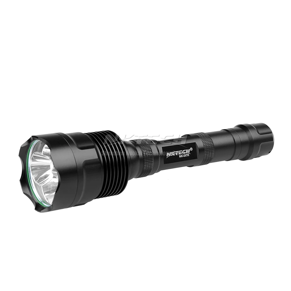 Lâmpada para Caminhadas ao ar Andar de Bicicleta Nktech Levou Lanterna Lâmpada 3800 Lumens 3x 5-modos Torch Super Bright Livre Camping Nk-3xt6 Xml-t6 17 5 mode flashlight