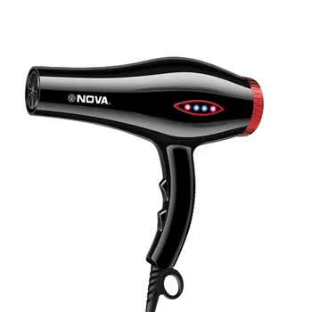 

EU plug black 3200w 2 speed setting professional hair dryer with comb, hair dryer must be used in the home Blow Canister