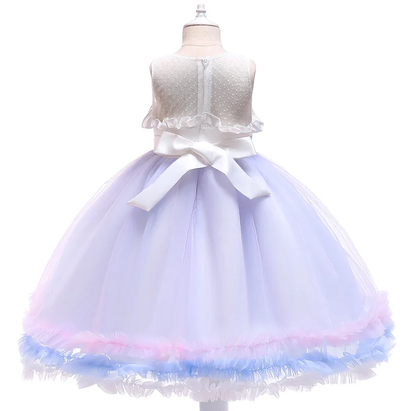 

Girls Dress New Style Unicorn Puffy Gauze Full Body Dress Christmas Formal Dress Childrenswear Kids Dress