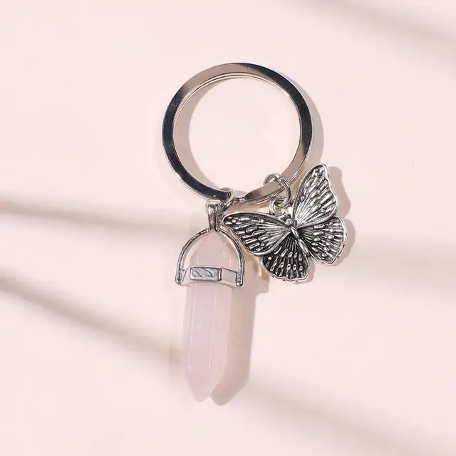 2 Pcs Cute Crystal Keychain Anime Keychains Mothers Day Gift Phone Charm Safety Keychain Self Defense Gift For Friend Key Chains Aliexpress