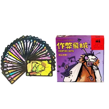 

Cheating Moth Board Game For Kids waterproof card