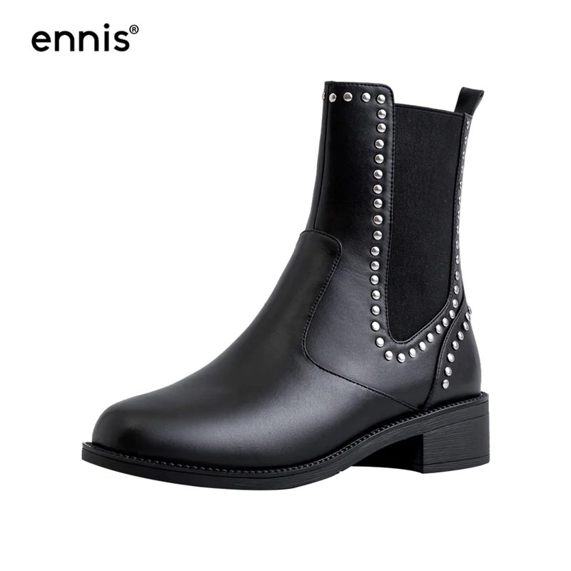 black chelsea boots womens with heel