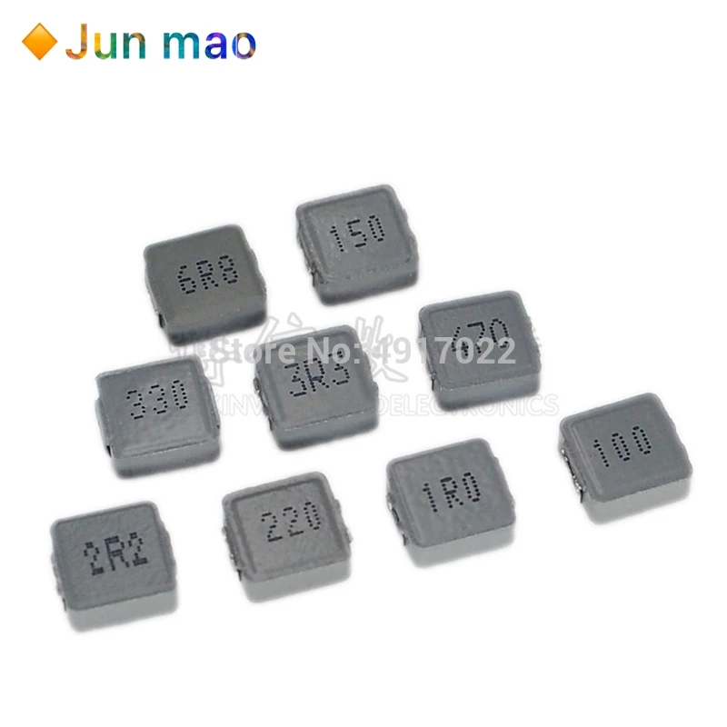 

10pcs SMD Power Inductors 0520 1UH 2.2UH 3.3UH 4.7UH 6.8UH 10UH Chip Inductor 0520 5*5*2 1R0 2R2 3R3 4R7 6R8 100