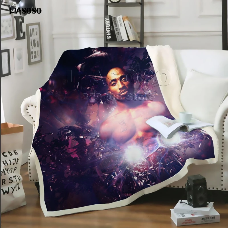 21 Рэппер 2pac Tupac/Biggie Smells путешествия молодежное постельное белье Узорчатое набивное одеяло покрывало для мальчика девочки путешествия одеяло квилт для софы - Цвет: 21