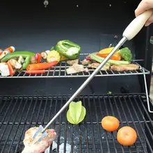 

Outdoor Telescopic Barbecue Fork Camping Set Cooker Family Picnic Barbecue Fork Portable Tool M4q7