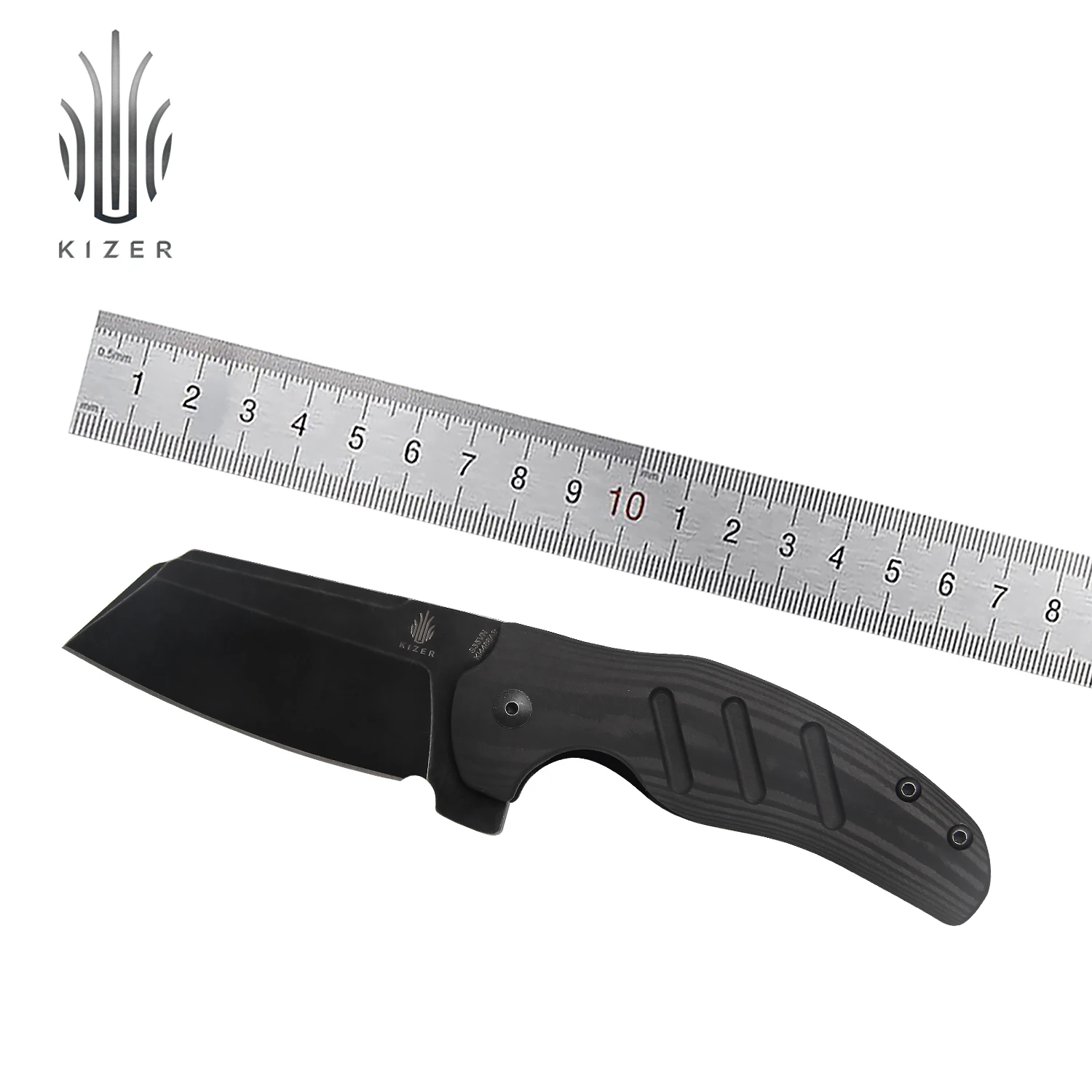 Kizer Tactical Knife C01c Ki4488a3 2020 New Carbon Fiber Handle Knife
