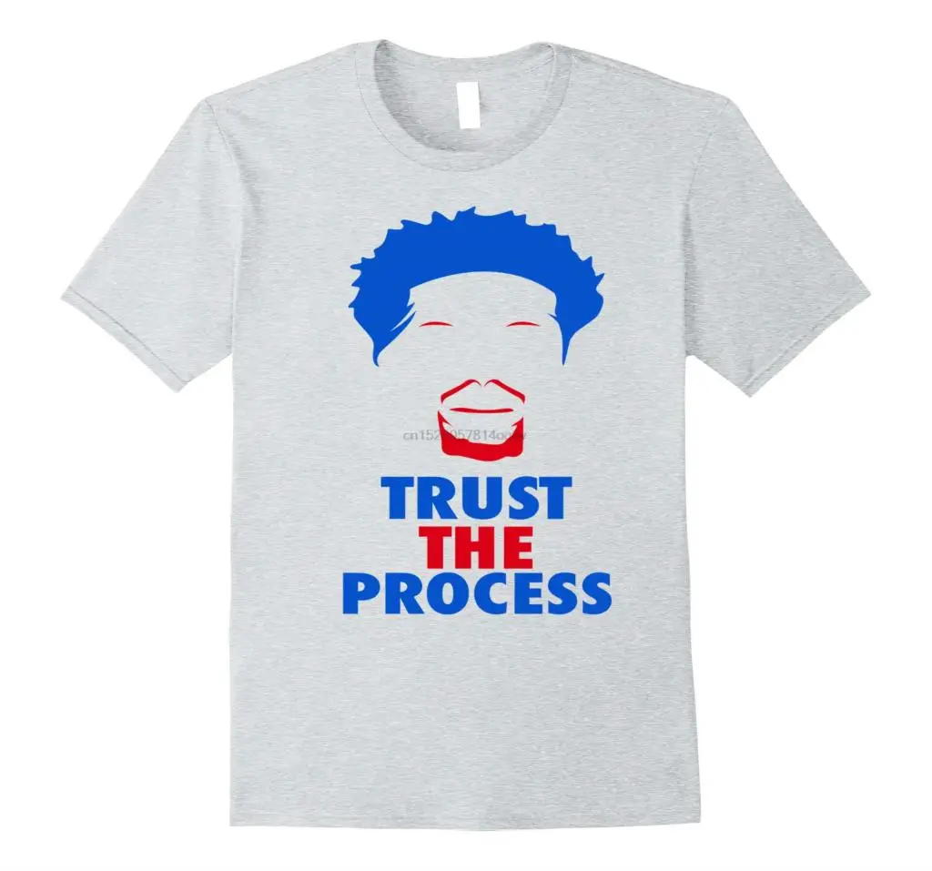 Мужская футболка Trust The Process t-shirt-RT женские футболки | одежда