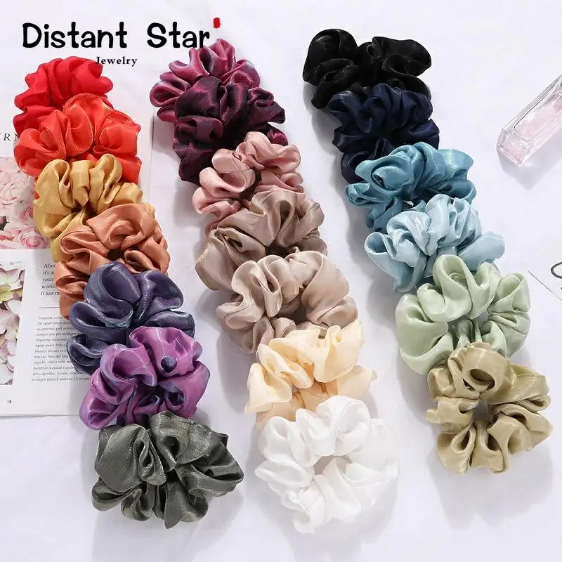 A Variety of Colors European and American Fashion Imitation Silk Fabric Hair Circle for Women Wholesale | Украшения и аксессуары