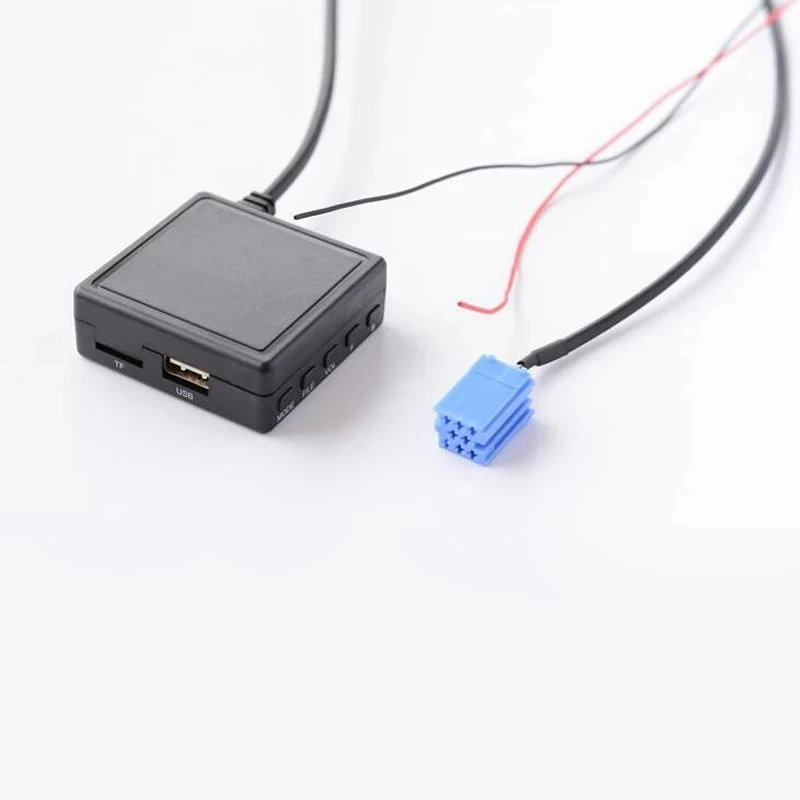 

Аудиовход Bestolink AUX USB Bluetooth 5,0, музыкальный адаптер для звонков и громкой связи Mini ISO 8Pin, радио для Volkswagen Blaupunkt Becker VDO