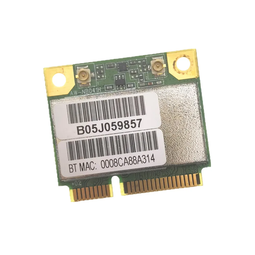 AzureWave AW-NB041H RT3090BC4 Half Mini PCI-e WLAN 300Mbps + Bluetooth 3.0 Wireless Card