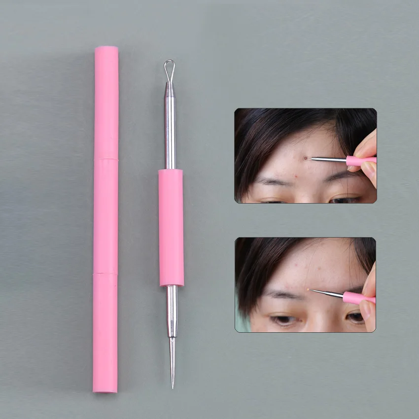 Needle Blackhead-Remover-Tool Facial-Acne-Pimple-Extractor Stainless-Steel 1PC
