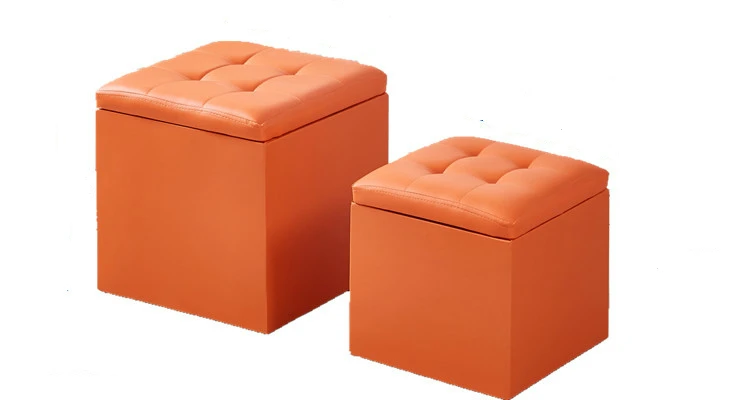 Storage Stool Can Sit People Change Shoes Test Multifunctional Sofa Box Tarpaulin Leather | Дом и сад