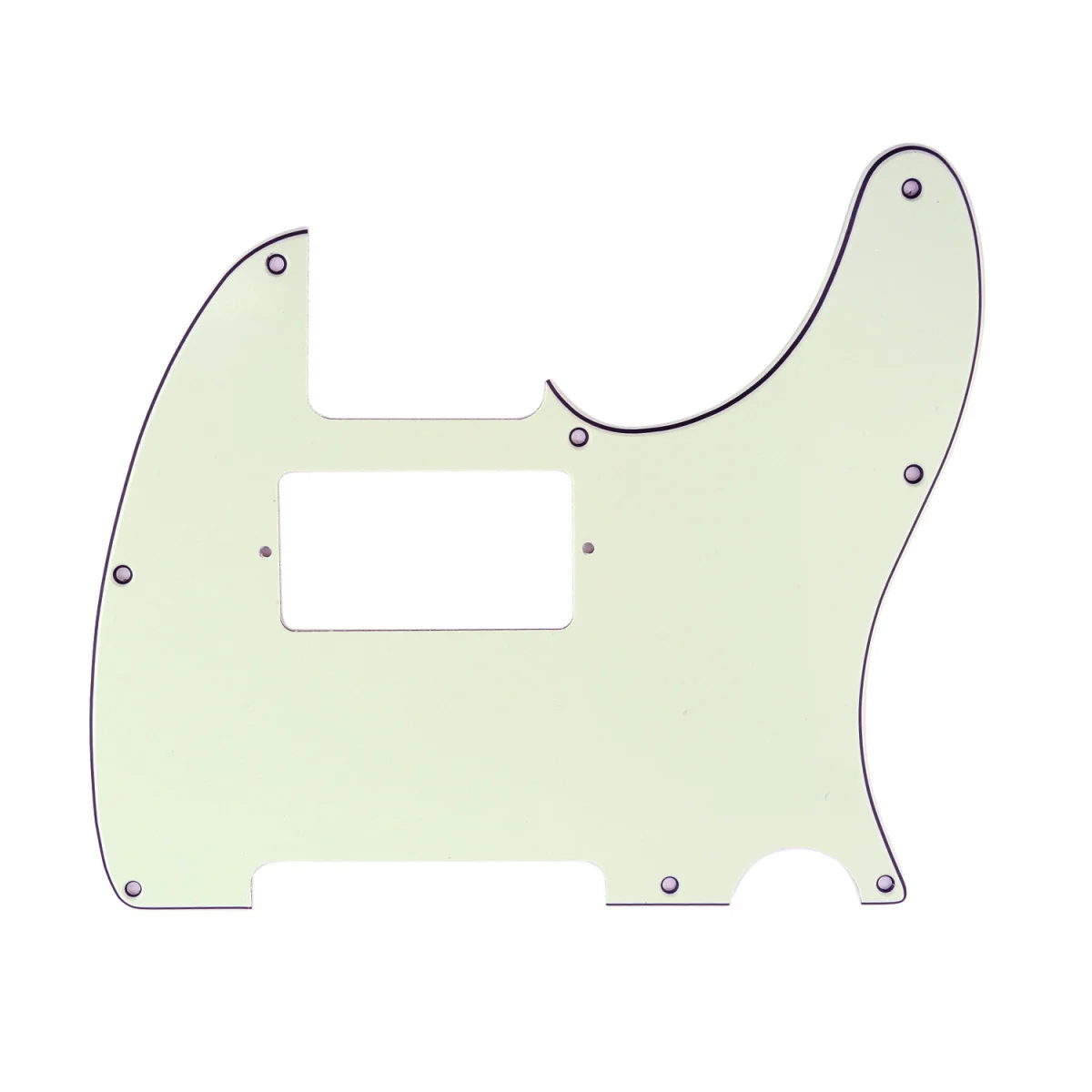 Гитара с 8 отверстиями Musiclily Tele Pickguard Humbucker HH для США/мексиканского производства