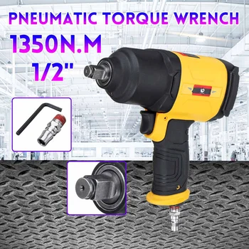 

Pneumatic Torque Wrench Tool Spanner Power Tools Tire Remoual Torque Impact Sleeves Spanners Air Tools 1/2" Square Head