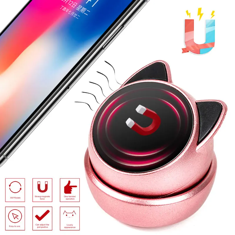 

360° Rotation Car Magnetic Bracket Magnetic Useful for Navigation Phone Holder
