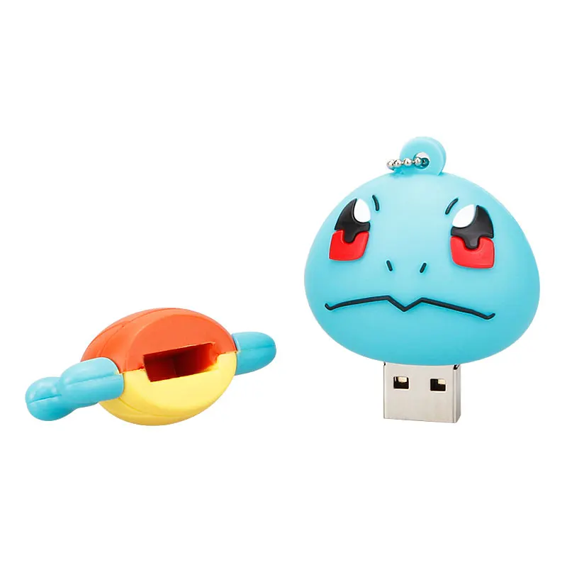 Usb флеш-накопитель 128 ГБ шариковая ручка эльфа 64 Гб pokemon Pikachu pendrive 32 ГБ 16 ГБ 8 ГБ 4 ГБ usb memory stick usb 2,0