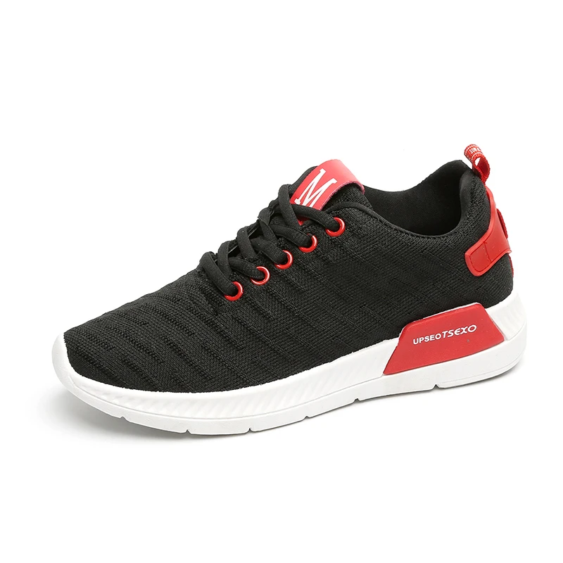 Черный Tenis Feminino luxury Brand new Light Soft Sport Shoes Women Tennis Shoes Female high top Walking Sneakers Trainers Cheap - Цвет: Черный