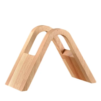 

Hand-Made Coffee Paper Holder Paper Base V-Bracket Bamboo Leak Paper Box Coffee Utensils