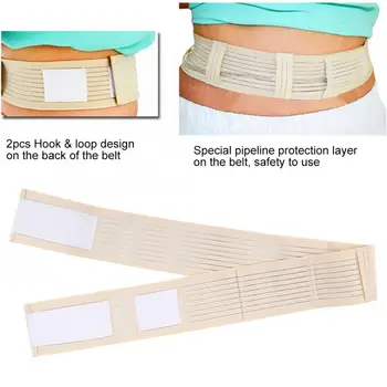 

Adjustable Breathable Abdominal Belt Peritoneal Dialysis Conduit Protection Belt for Patients Health Care Tool Accessory