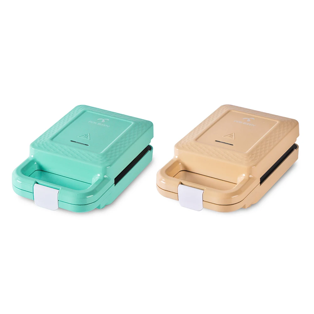 650 Вт портативный Электрический двойной вафли Сэндвич Чайник антипригарный тост