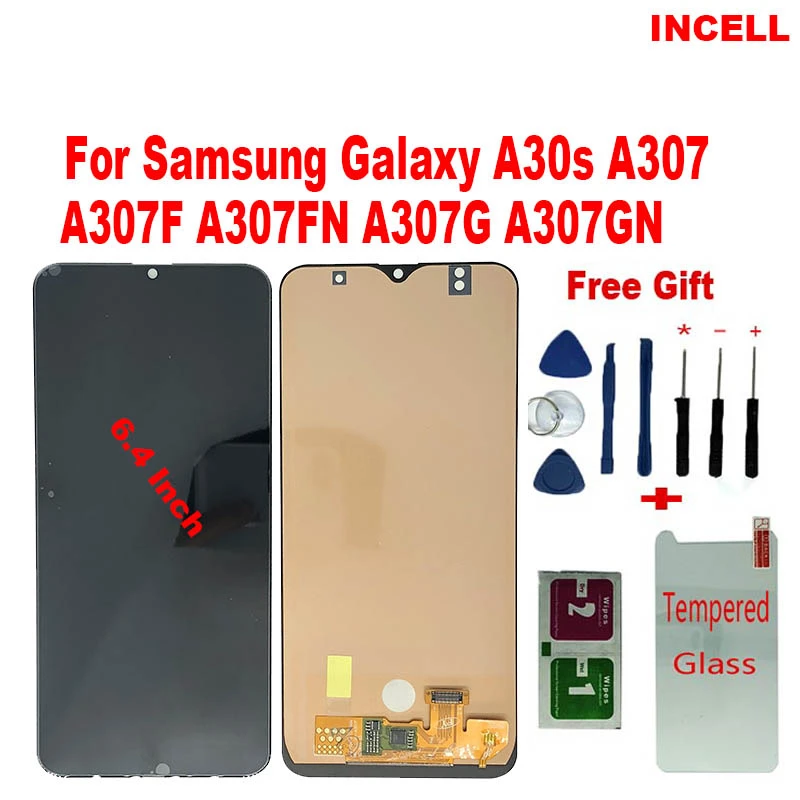 ЖК-дисплей IMAZ INCELL для Samsung Galaxy A30S, 6,4 дюйма, с сенсорным экраном