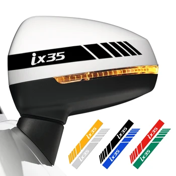 

Car Rear View Mirror Sticker Reflective Car Sticker Rearview Mirror Side Decal Stripe Vinyl for Hyundai IX35 car styling