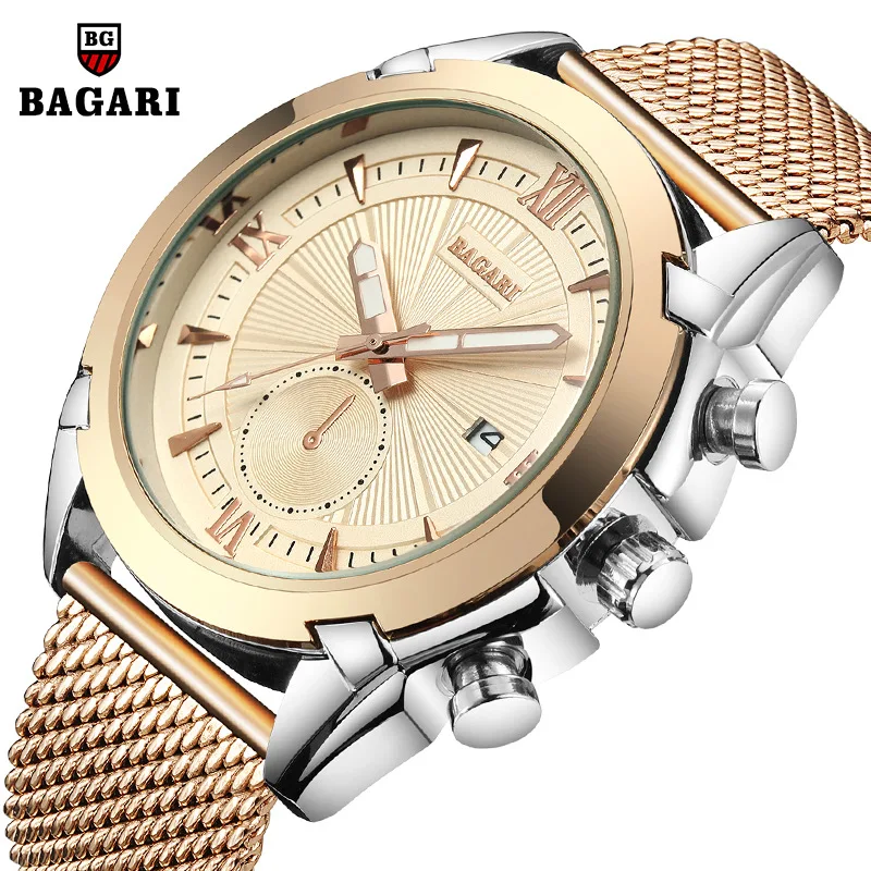 

Bagari ParknShop to 1671W Calendar Quartz Leather Strap Watch