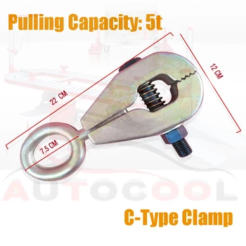 

Small clamps C type hammering sheet metal tools accessories of frame machine broken auto body repair tools clamp for car bench