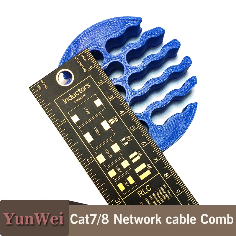 Кабельный гребень 7/8 для сетевого кабеля диаметром 9 мм провод Cat7/8 инструмент