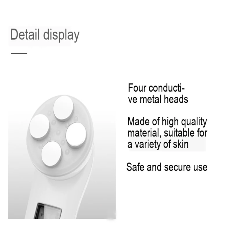  EMS Radio Frequency LED Facial Care Tool Electroporation Mesotherapy Skin Care Device Facial Liftin - 4000444896096