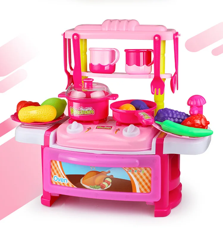 Детский игровой дом модель Кухня игрушка с диагональю экрана 3-6 летнему Для мужчин 1 Детский жакет из денима для девочки; образовательные Пособия по кулинарии Тайвань Пособия по кулинарии-водоотделитель игрушка