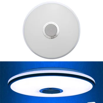 

Wireless Ceiling Light Music Panel Lamp Ceiling Lamp Decorative Light For Dining Room Bedroom (App Control + Remote Control)
