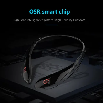 

Bluetooth Headset Headphones Wireless Bluetooth 5.0 Earphones Sport Neck Headset Handsfree Calling Stereo With Microphone Mic