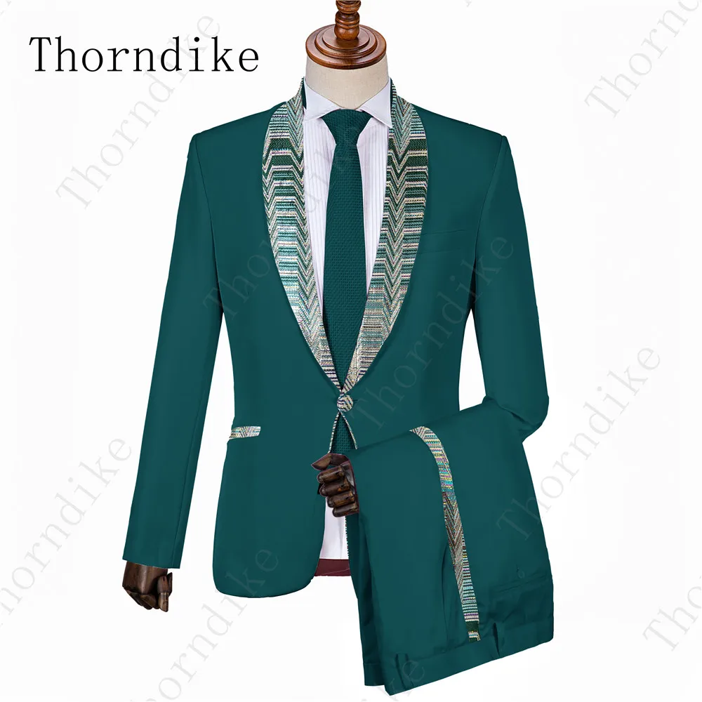 Thorndike дизайн бордовый мужской костюм(пиджак+ брюки+ подарочный галстук) Terno Masculino мужской костюм для свадьбы, выпускного бала, лучшие мужские смокинги