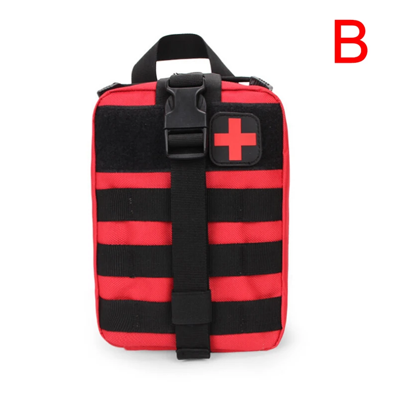 style B 1 шт. прочный набор первой помощи Тактический набор для выживания Molle Rip-off EMT сумка медицинская - Color: style B