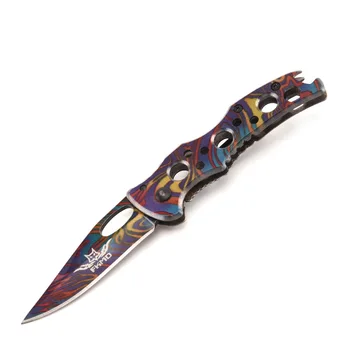 

Folding Knife Outdoor Multi-Function Camping Survival Knife Outdoor Portable Self-Defense Knife Tool Knife